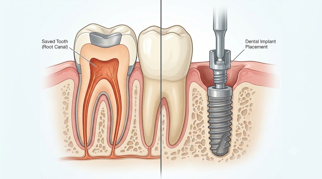 Root Canal vs Tooth Extraction: Which Is the Better Choice?