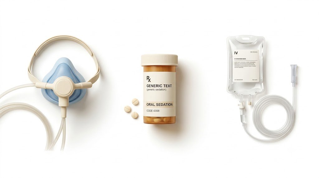Dental Sedation Options Compared: Nitrous vs Oral vs IV