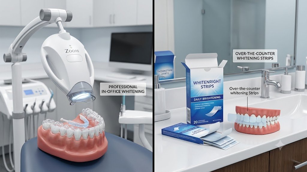 Professional vs Store-Bought Teeth Whitening: What Actually Works