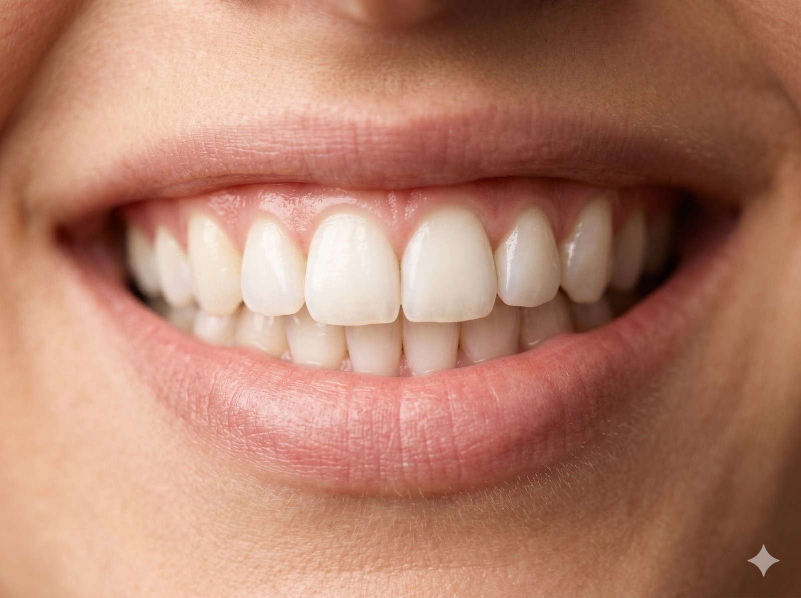 Before and after smile makeover showing improved teeth alignment and whitening results