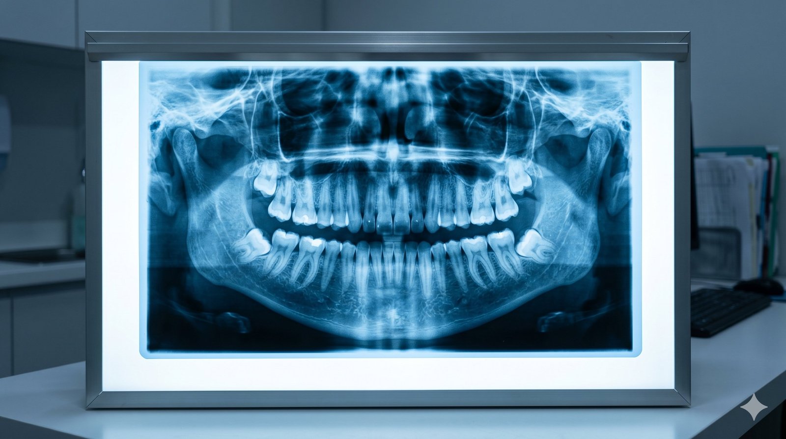 wisdom-teeth Wisdom teeth X-ray showing impacted third molars requiring removal